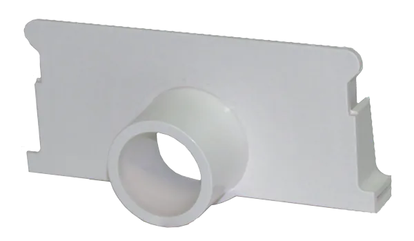 End Cap with outer drain